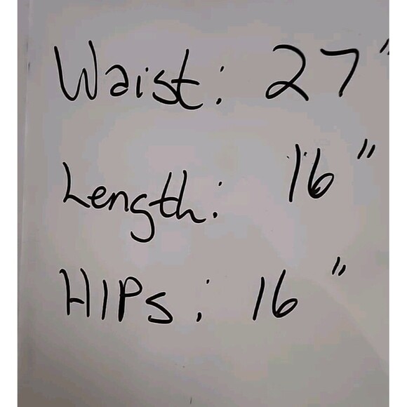 Free People Jean Skirt Size 6 Medium Wash Mini Zipper - Picture 6 of 6